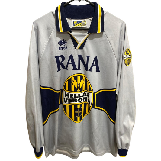 Authentic Hellas Verona 1995/96 Third - Salvagno #18 Size XL (Match Issue) (Long sleeve)