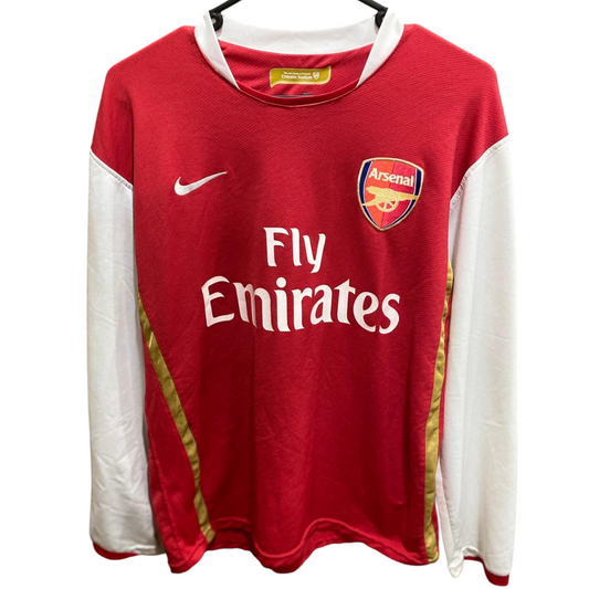 Authentic Arsenal 2006/07 Home - Cesc Fabregas #4 Size M (Long Sleeve)