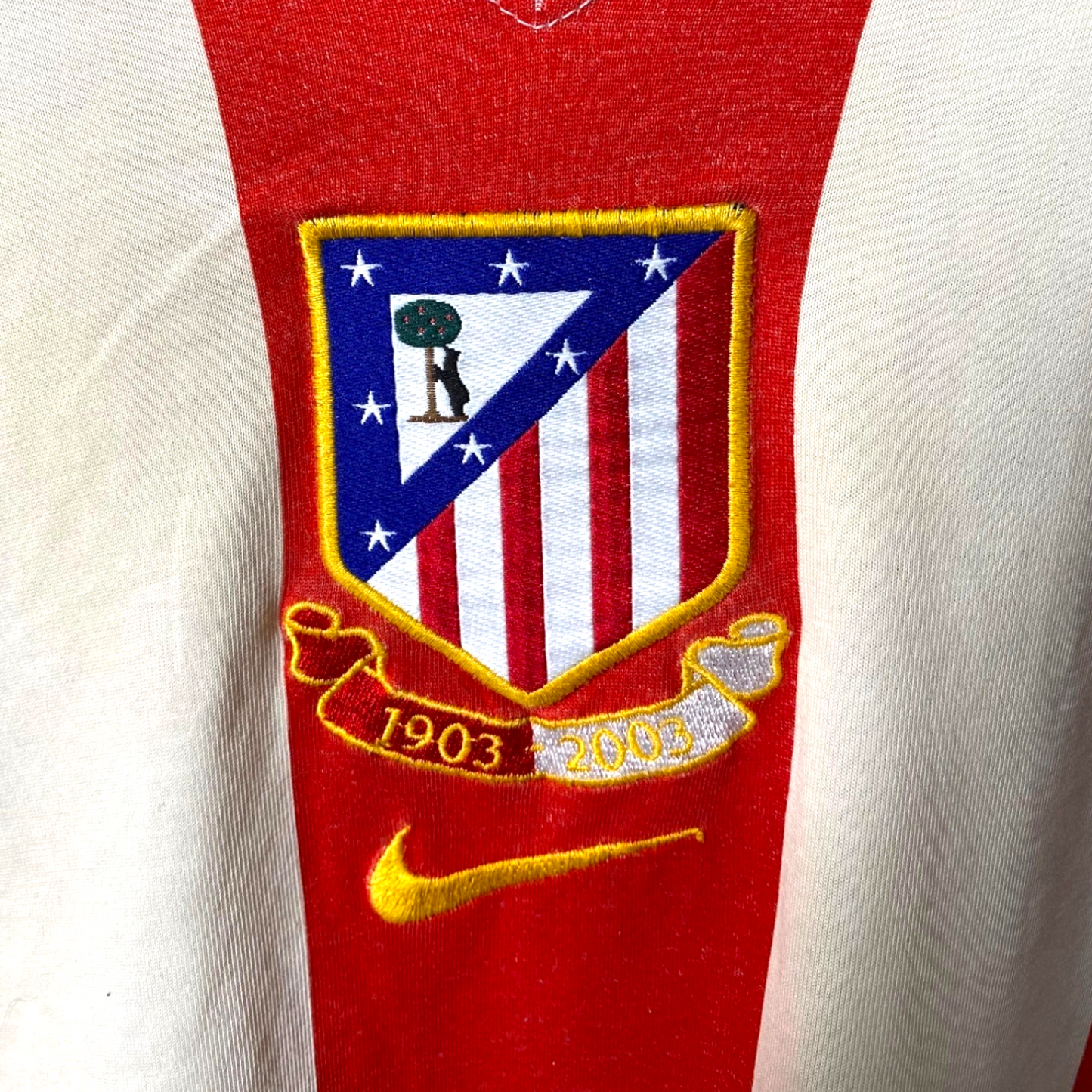 Authentic Atletico Madrid 2003/04 Centenary Home - Size M