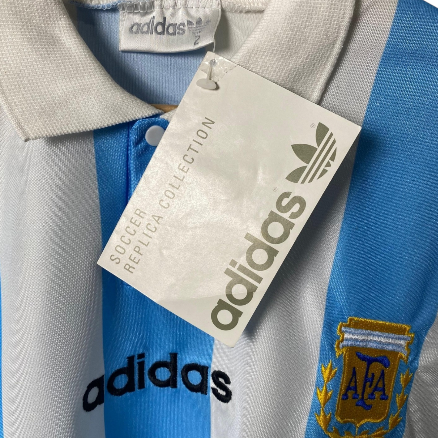 Authentic Argentina 1994 Home - Size M (Long Sleeve) (Bnip)