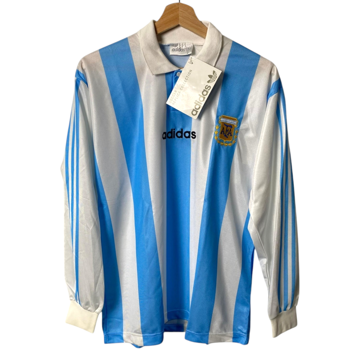 Authentic Argentina 1994 Home - Size M (Long Sleeve) (Bnip)