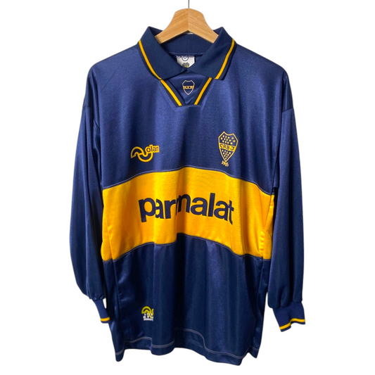 Authentic Boca Juniors 1993/95 Home - Size M (Long Sleeve)