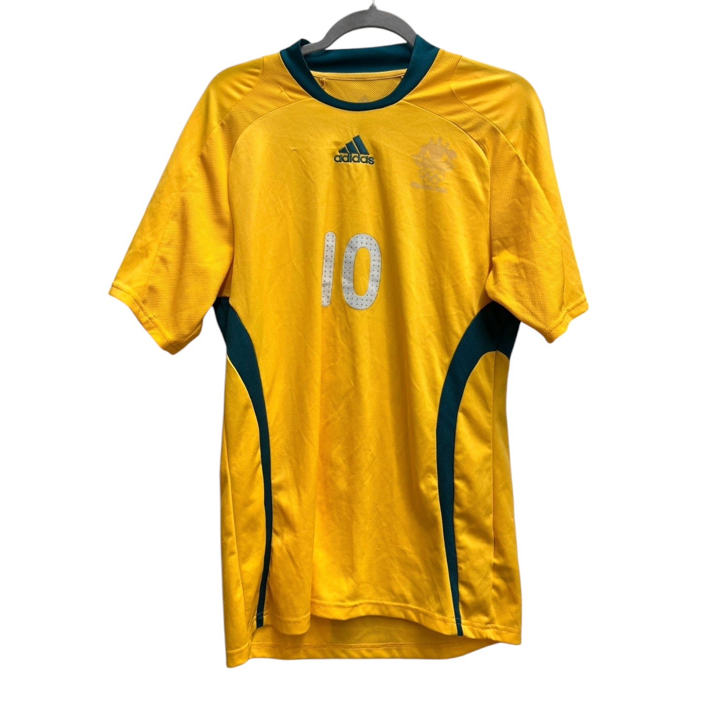 Authentic Australia 2008 Home - Archie Thompson #10 Size M (Olympic Games) (Matchworn)