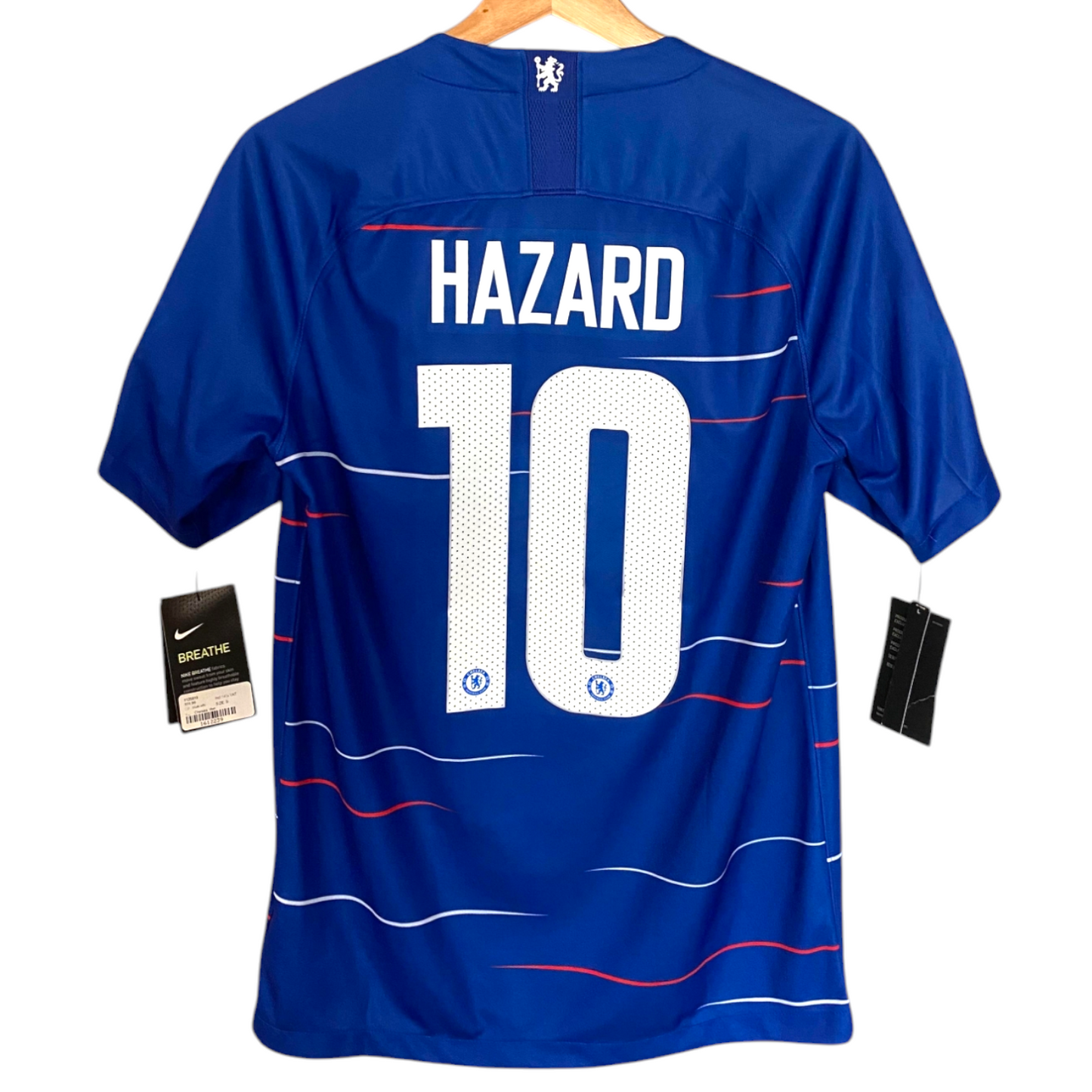 Authentic Chelsea 2018/19 Home - Hazard #10 Size S (Bnwt)