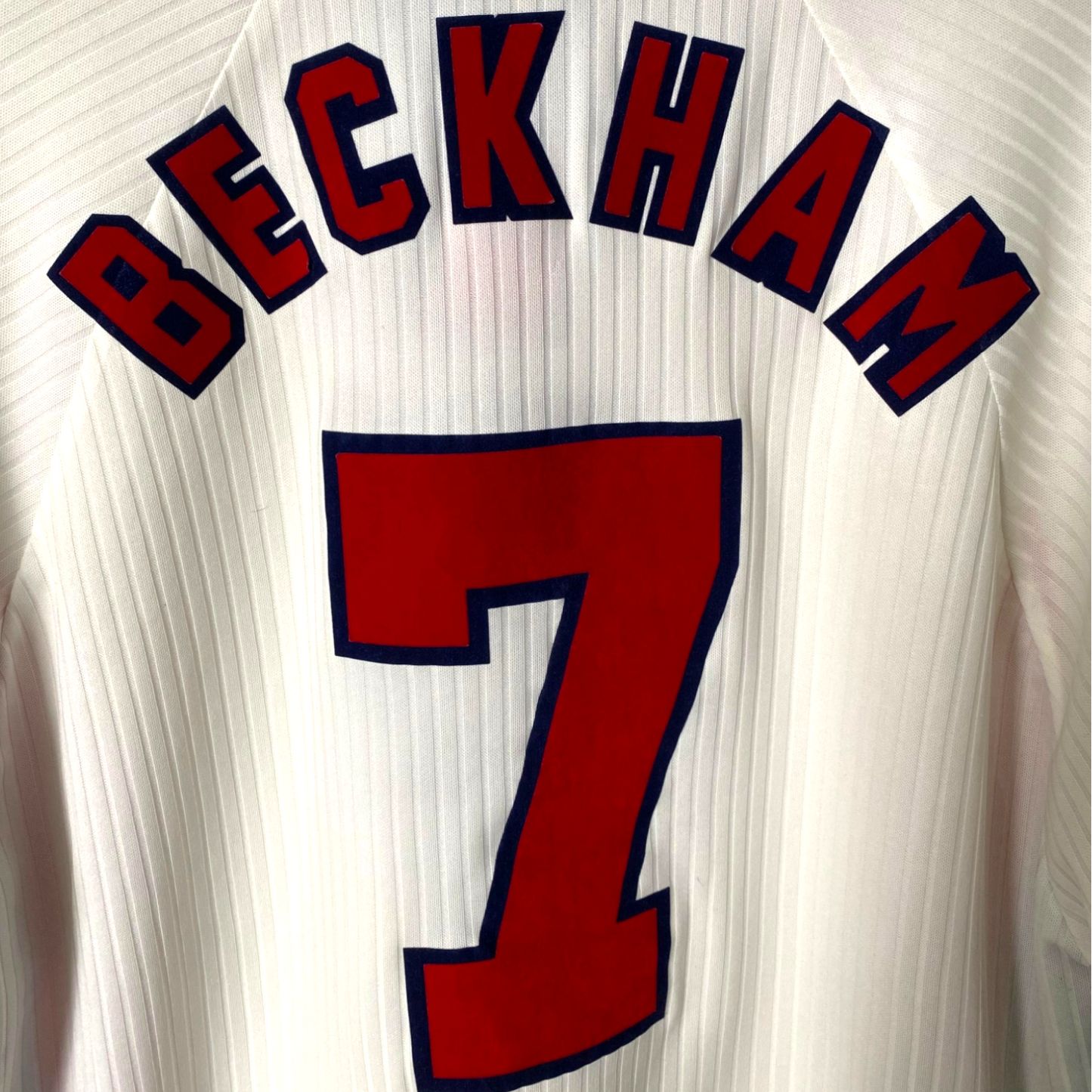 Authentic England 1998 Home - Beckham #7 Size XL