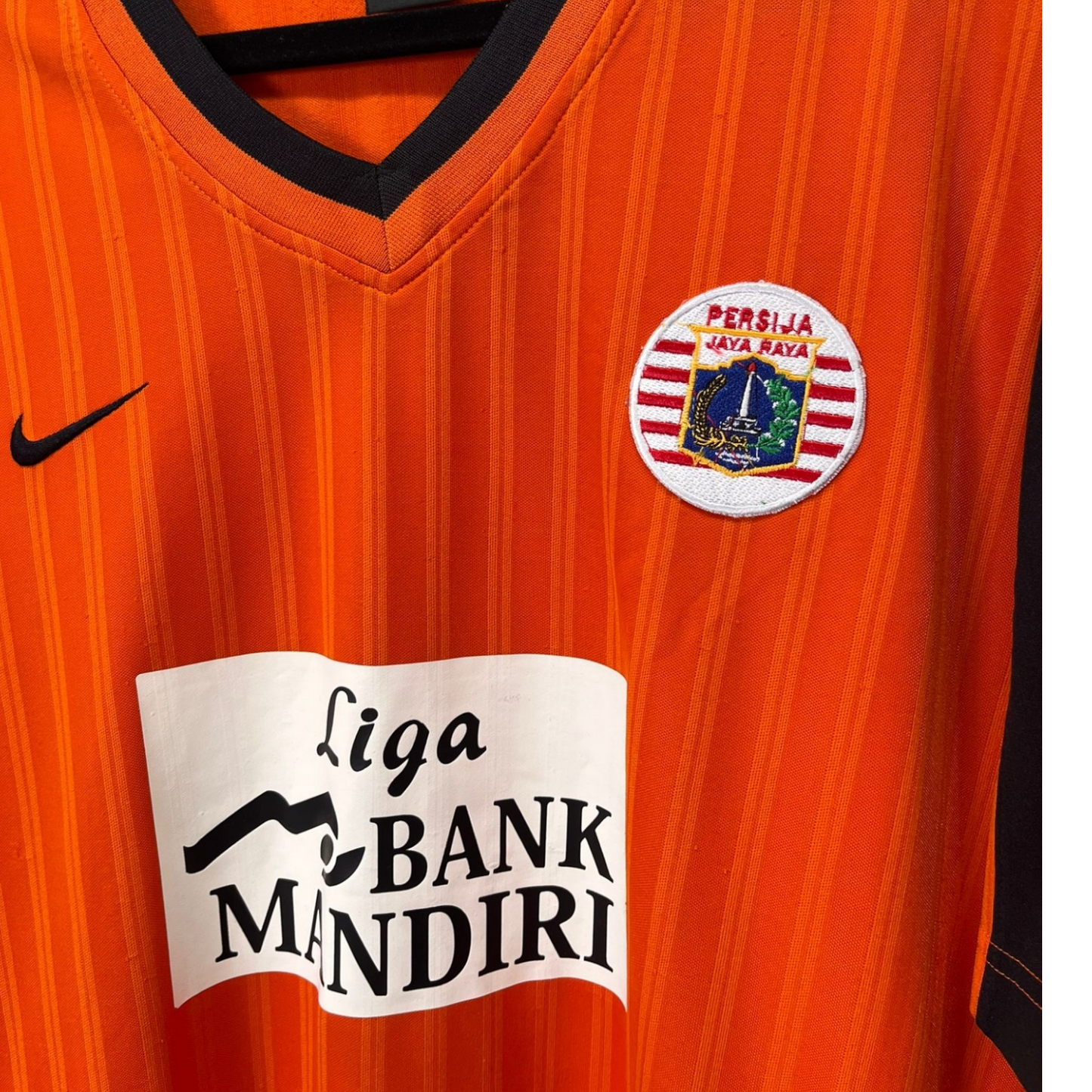 Authentic Persija Jakarta 2001 Home - Nur Alim #21 Size M (Template)