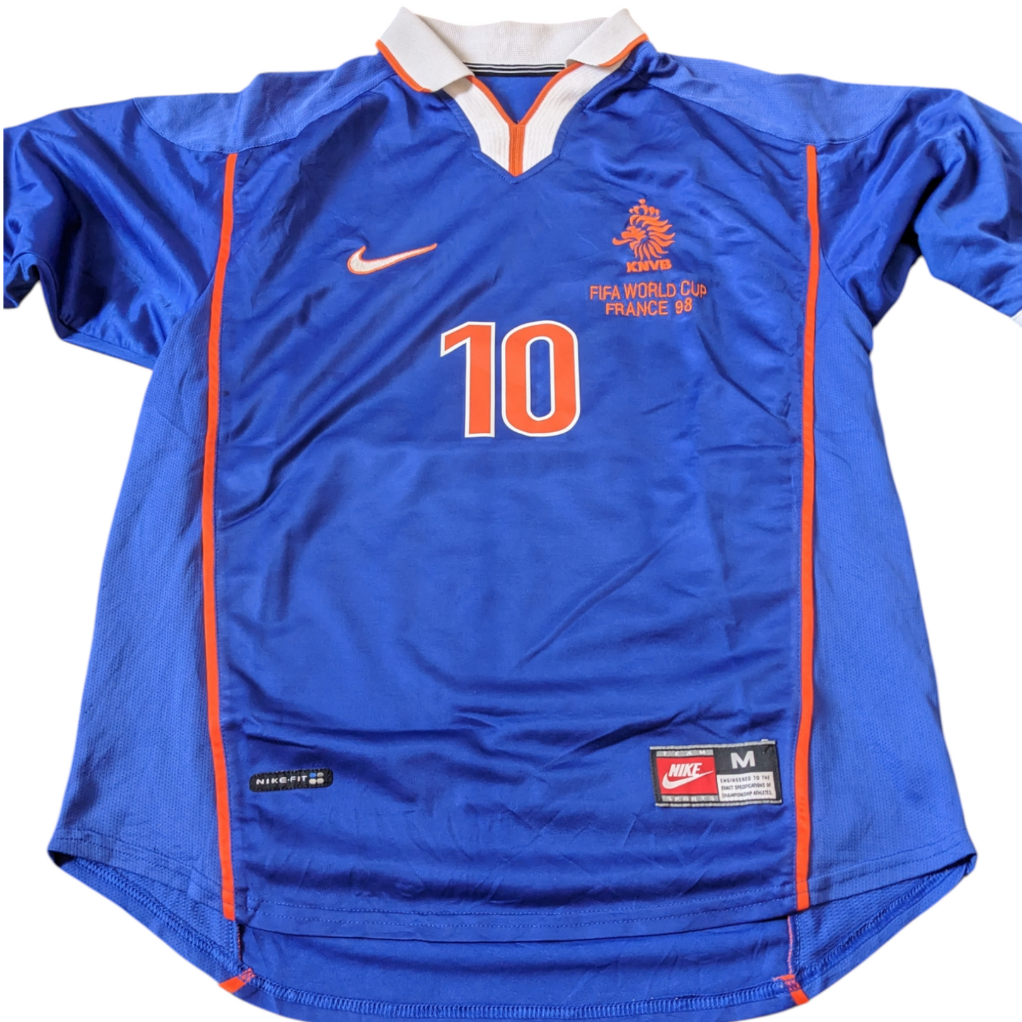 Authentic Netherlands 1998 Away - Seedorf #10 Size M