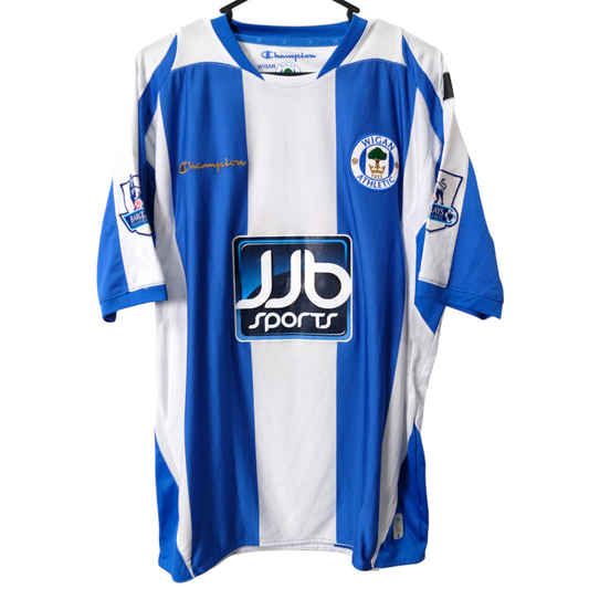 Authentic Wigan Athletic 2008/09 Home - Brown #11 Size M (Matchworn)