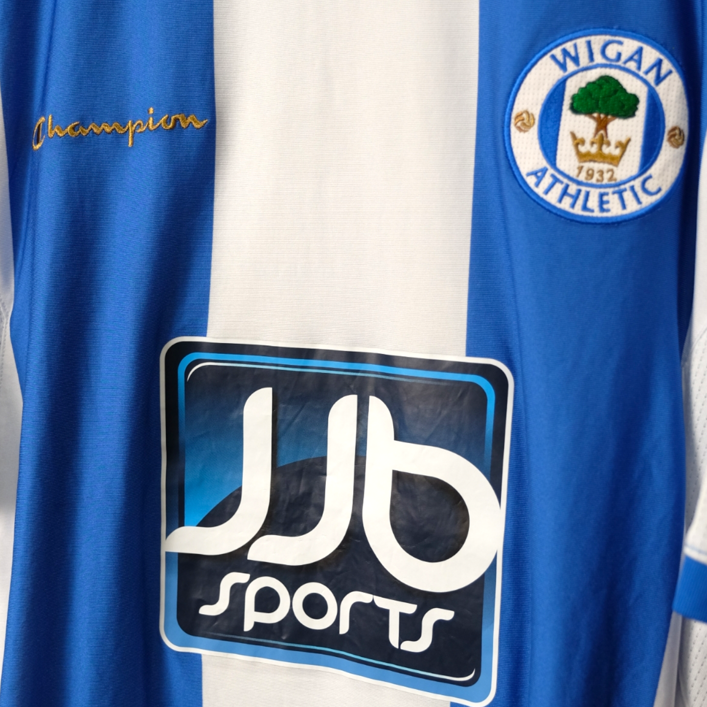 Authentic Wigan Athletic 2008/09 Home - Brown #11 Size M (Matchworn)