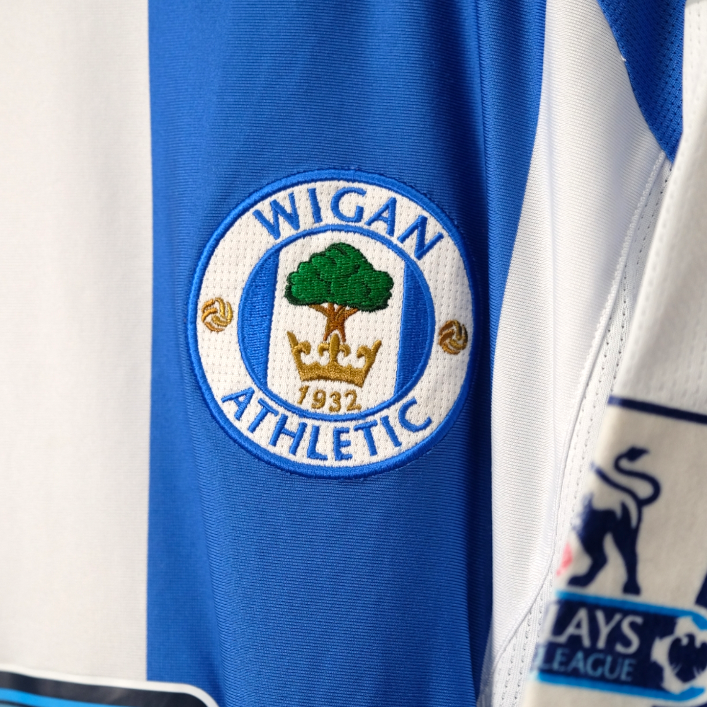 Authentic Wigan Athletic 2008/09 Home - Brown #11 Size M (Matchworn)
