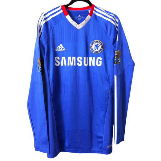 Authentic Chelsea 2010/11 Home - Fernando Torres #9 Size L (Matchworn) (Ls)