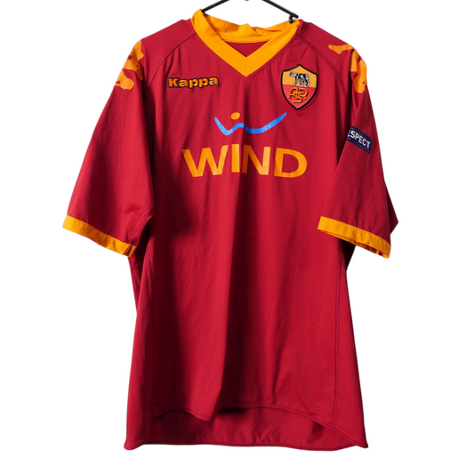 Authentic AS Roma 2009/10 Home - Riise #17 (Matchworn)