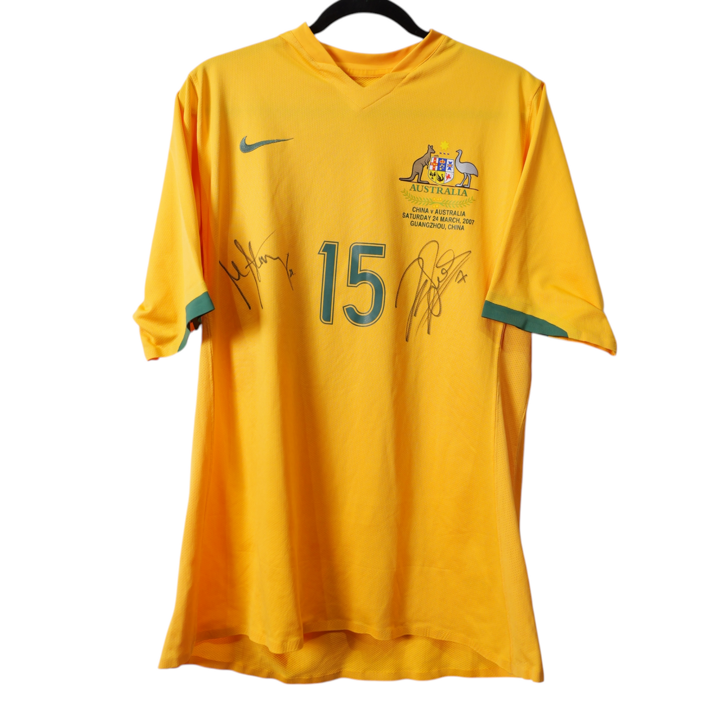 Authentic Australia 2007 Home - Jacob Burns #15 Size L