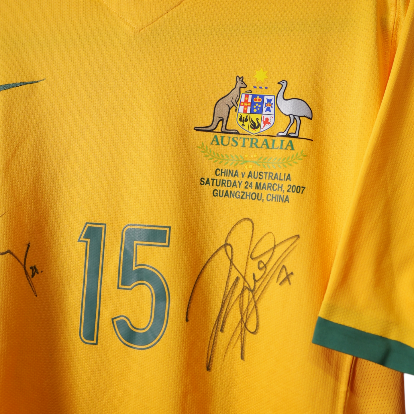 Authentic Australia 2007 Home - Jacob Burns #15 Size L