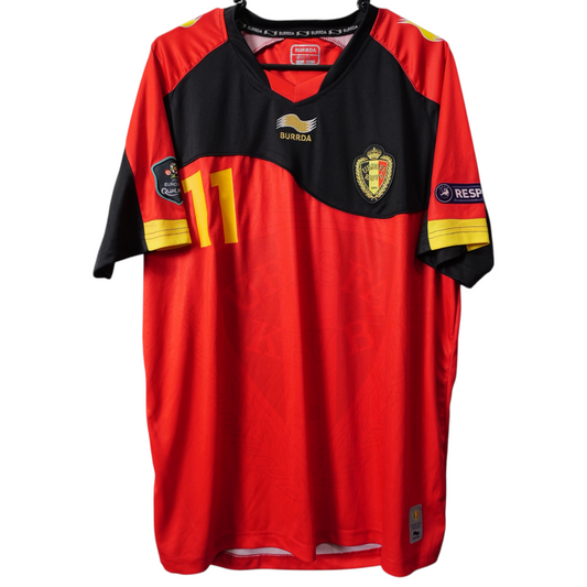Authentic Belgium 2011 Home - Dembele #11 Size L (Matchworn)