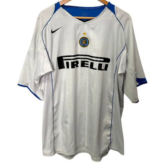 Authentic Inter 2004/05 Home - Adriano #10 Size XL