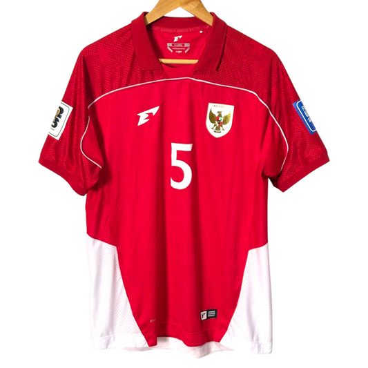 Authentic Indonesia 2025 Home - Ridho #5 Size XL