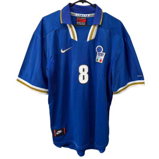 Authentic Italy 1996 Home - Di Matteo #8 Size L