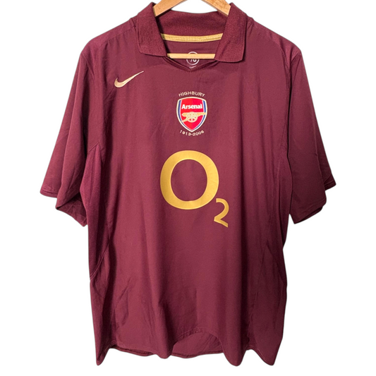 Arsenal 2005/06 Home - Henry #14 Size L