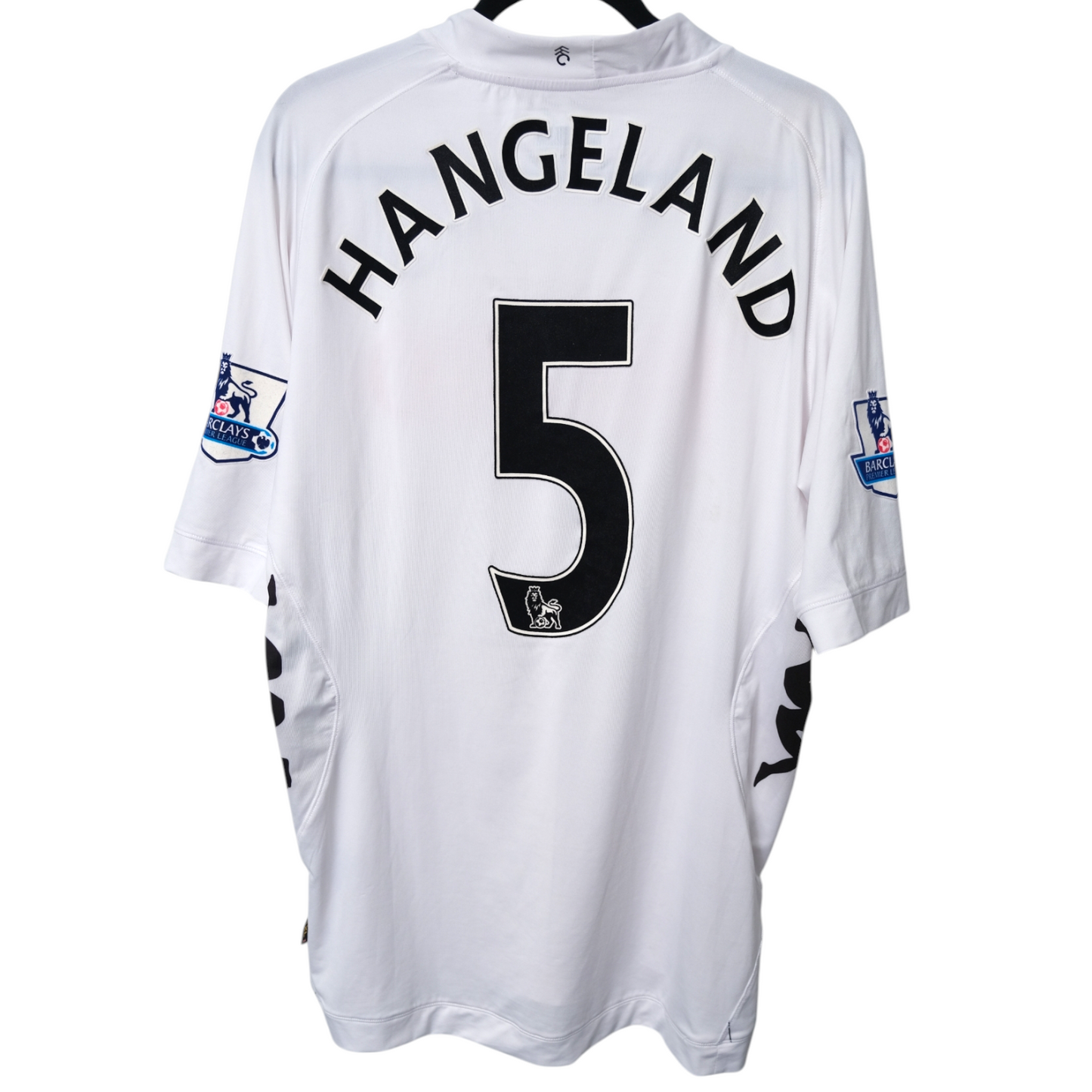 Original Fulham 2012/13 Home - Hangeland #5 Size XXL (Matchworn)
