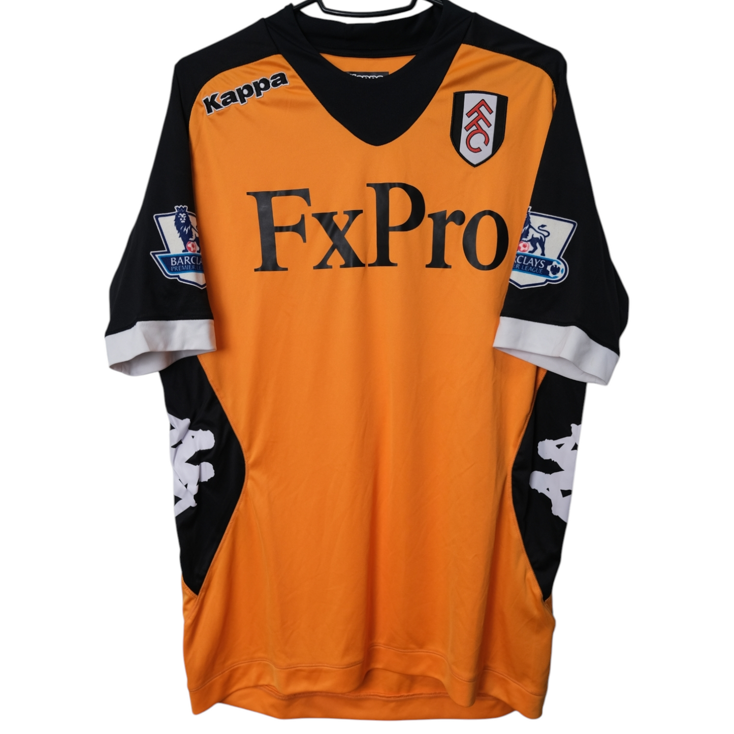 Original Fulham 2012/13 Away - Aaron Hughes #18 Size L (Matchworn)
