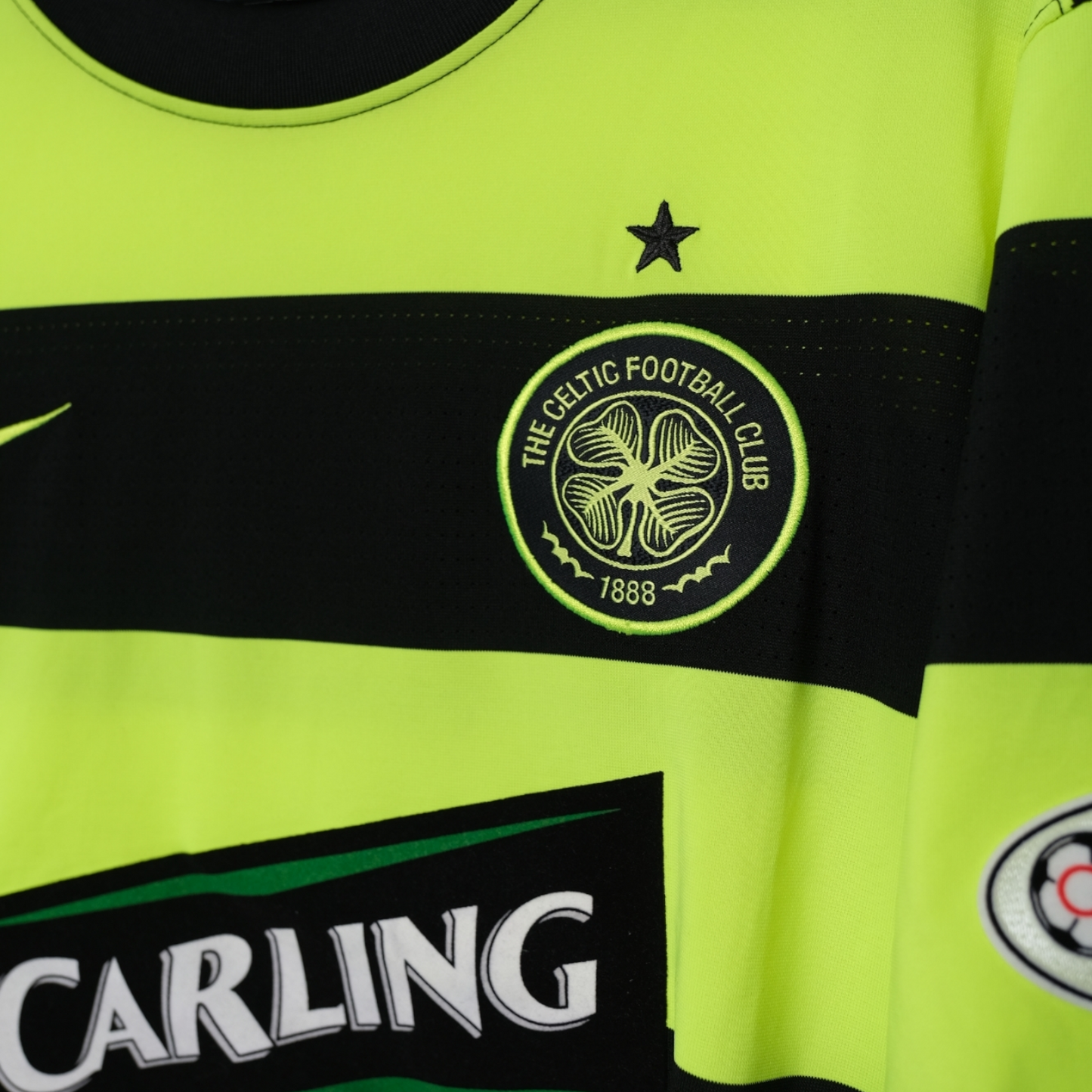 Original Celtic 2009/10 Away - Kamara #15 Size L (Matchworn) (Has signed)
