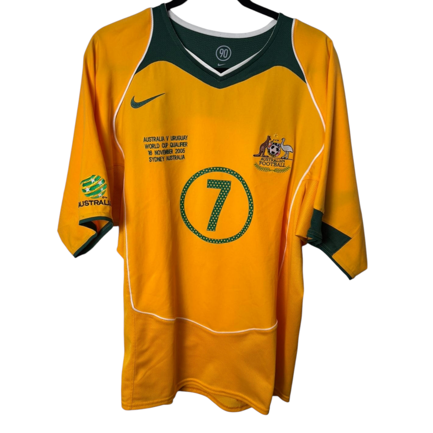 Original Socceroos - 2005 Home - Emerton #7 Size XL