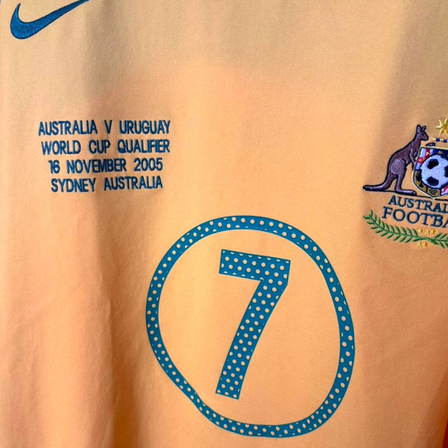 Original Socceroos - 2005 Home - Emerton #7 Size XL
