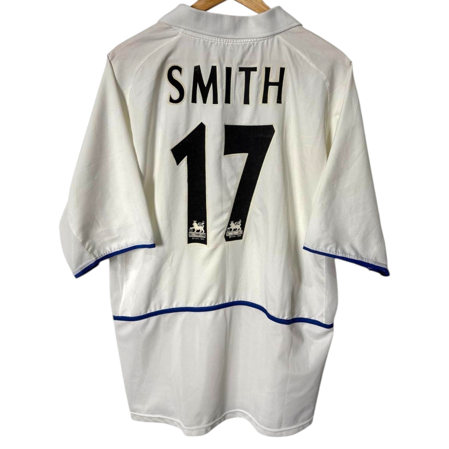 Original Leeds 2002/03 Home - Smith #17 Size XL
