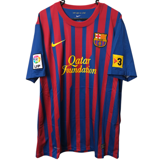 Original Barcelona 2011/12 Home - Alexis Sanchez #9 Size L