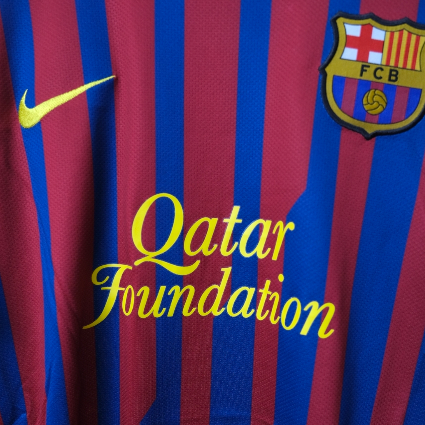 Original Barcelona 2011/12 Home - Alexis Sanchez #9 Size L