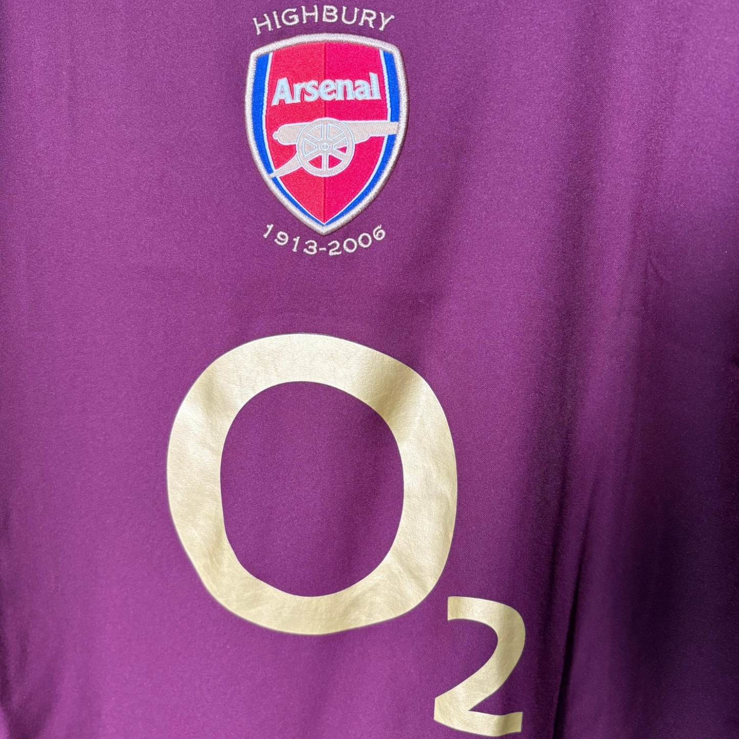 Original Arsenal 2005/06 Home - Bergkamp #10 Size L