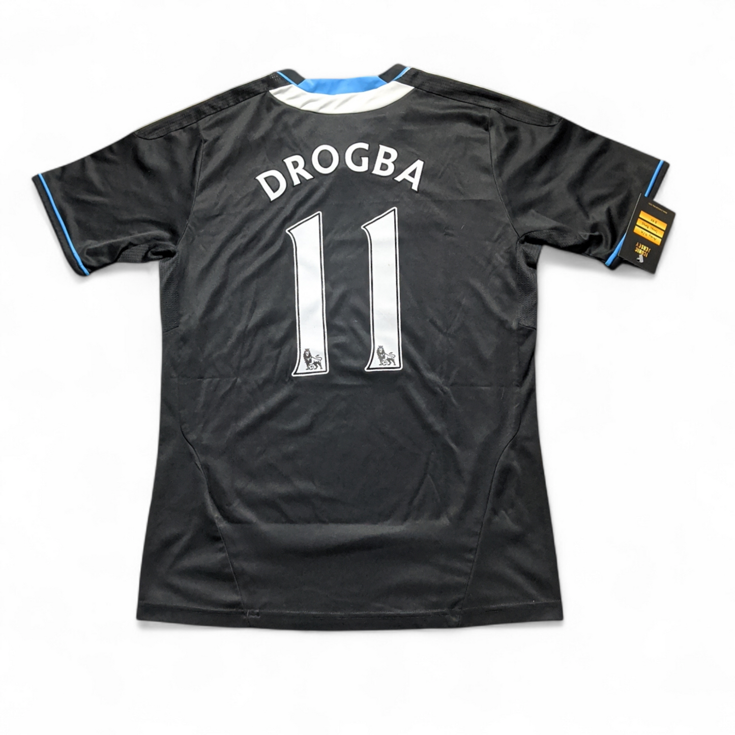 Original Chelsea 2011/12 Away - Drogba #11 Size L Boys (12-14 Years)