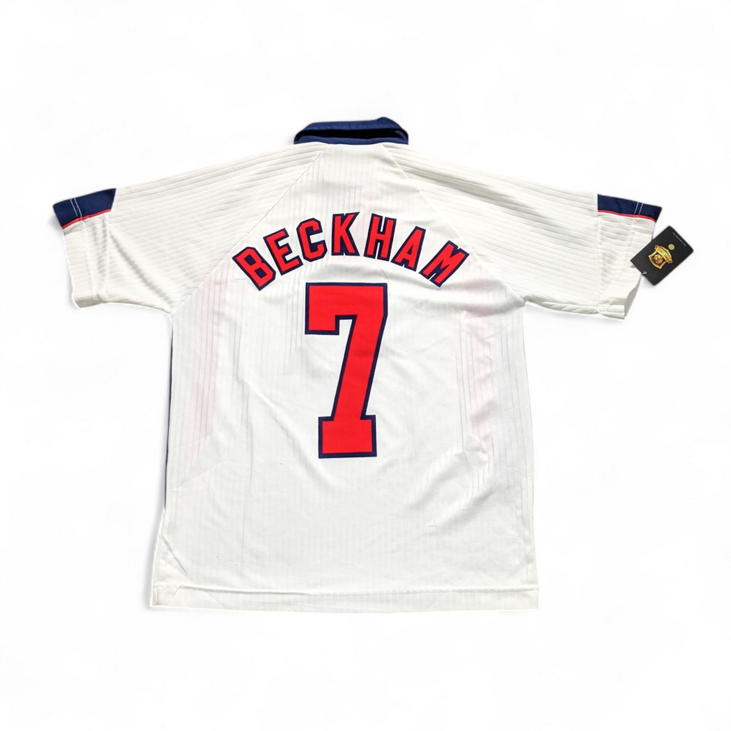 Original England 1997/99 Home - Beckham #7 Size XL Boys (12-14 Years)