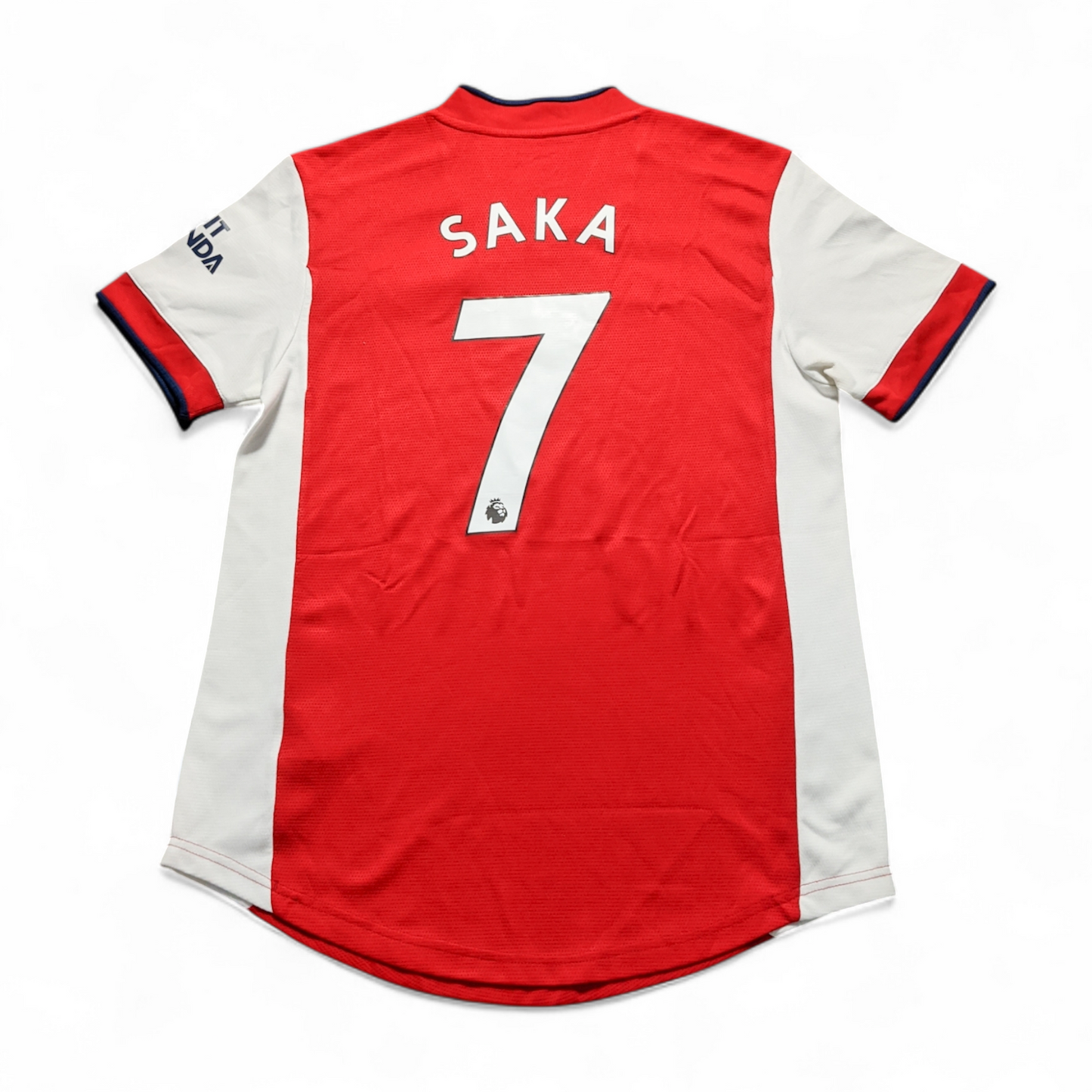 Original Arsenal 21/22 Home - Saka #7 Size M Youth (13-15 Years)