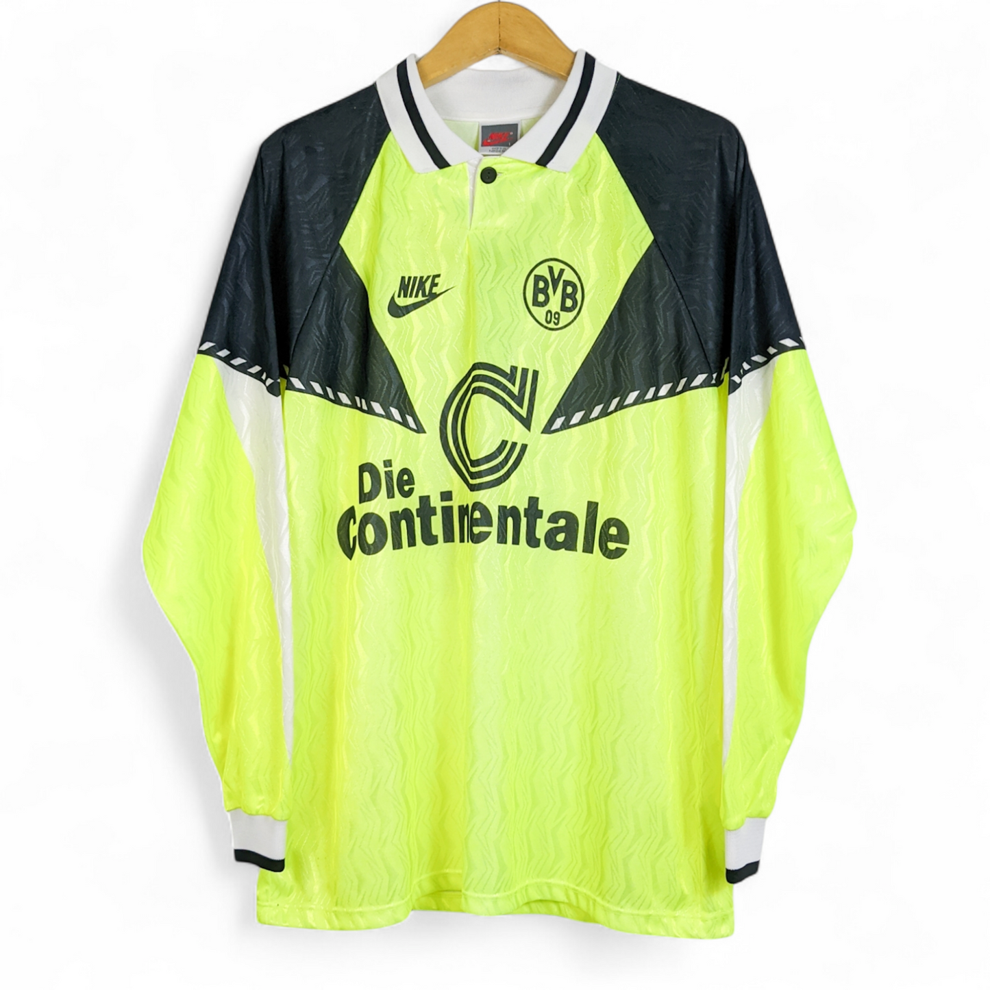 Original Dortmund 1990/91 Home - #8 Size L (Long sleeve)