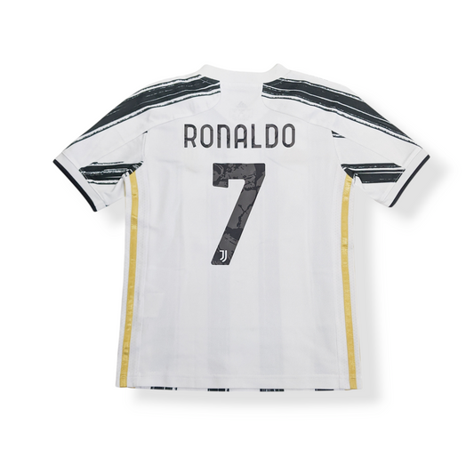 Original Juventus 2020/21 Home - Ronaldo #7 Size XS (Boys)