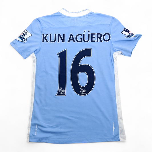 Original Manchester City 2011/12 Home - Kun Aguero #16 Size fit XS