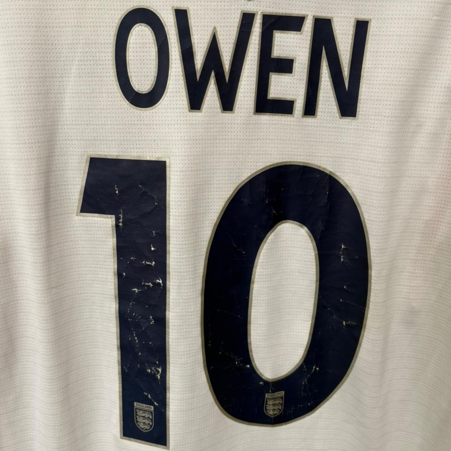 Original England 2006 Home - Owen #10 Size M