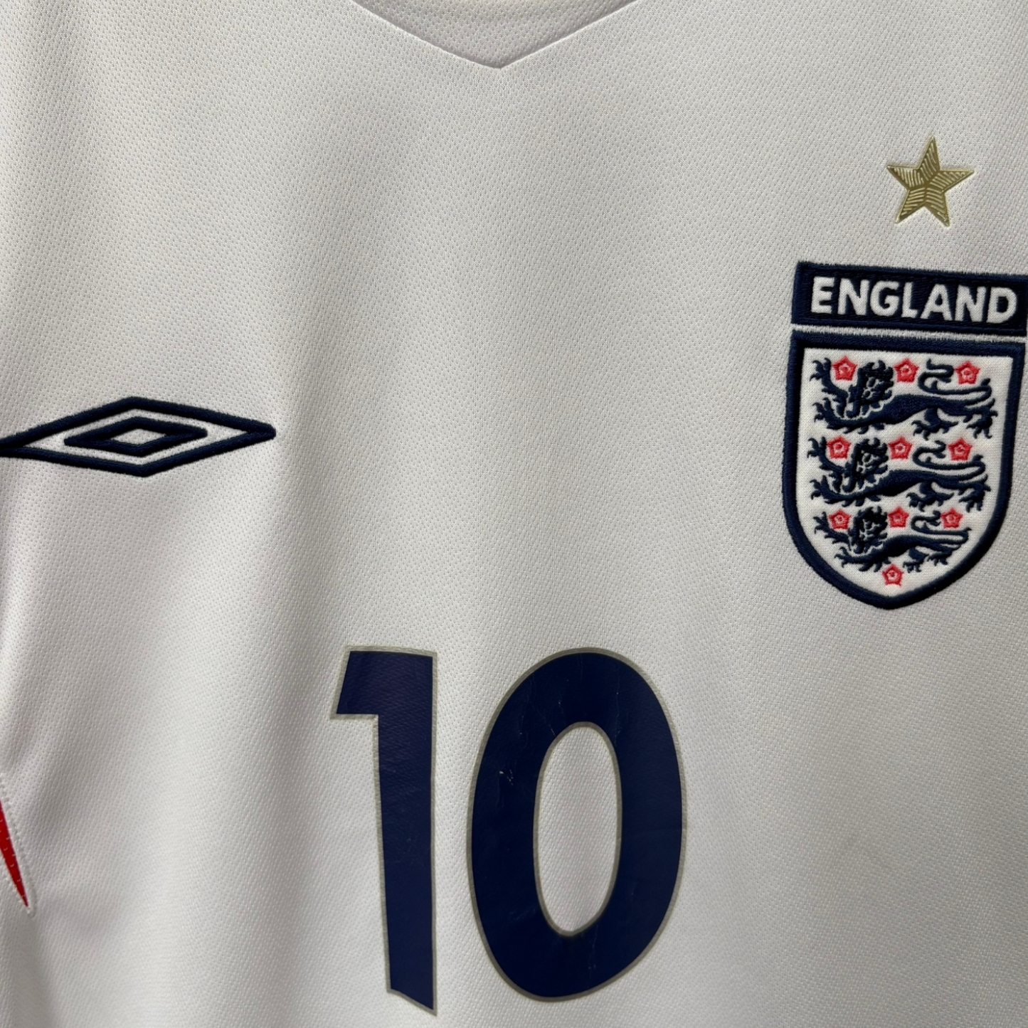 Original England 2006 Home - Owen #10 Size M