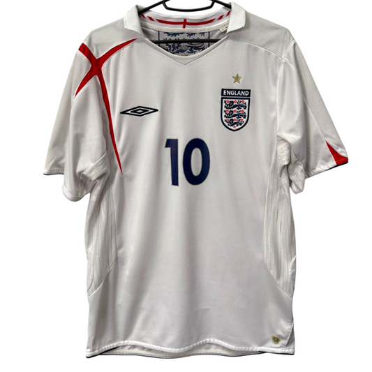 Original England 2006 Home - Owen #10 Size M