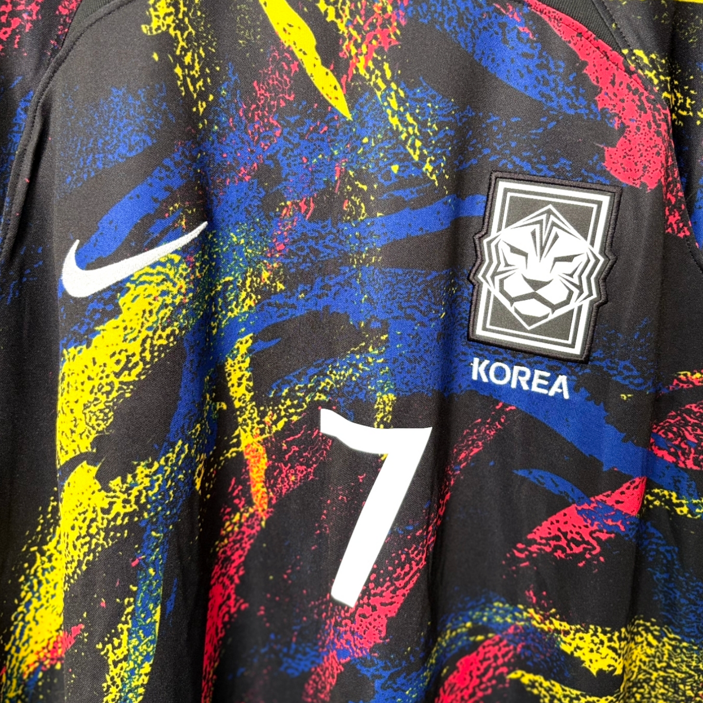 Original Korea 2022/23 Away - Son #7 Size XXL (Long Sleeve)