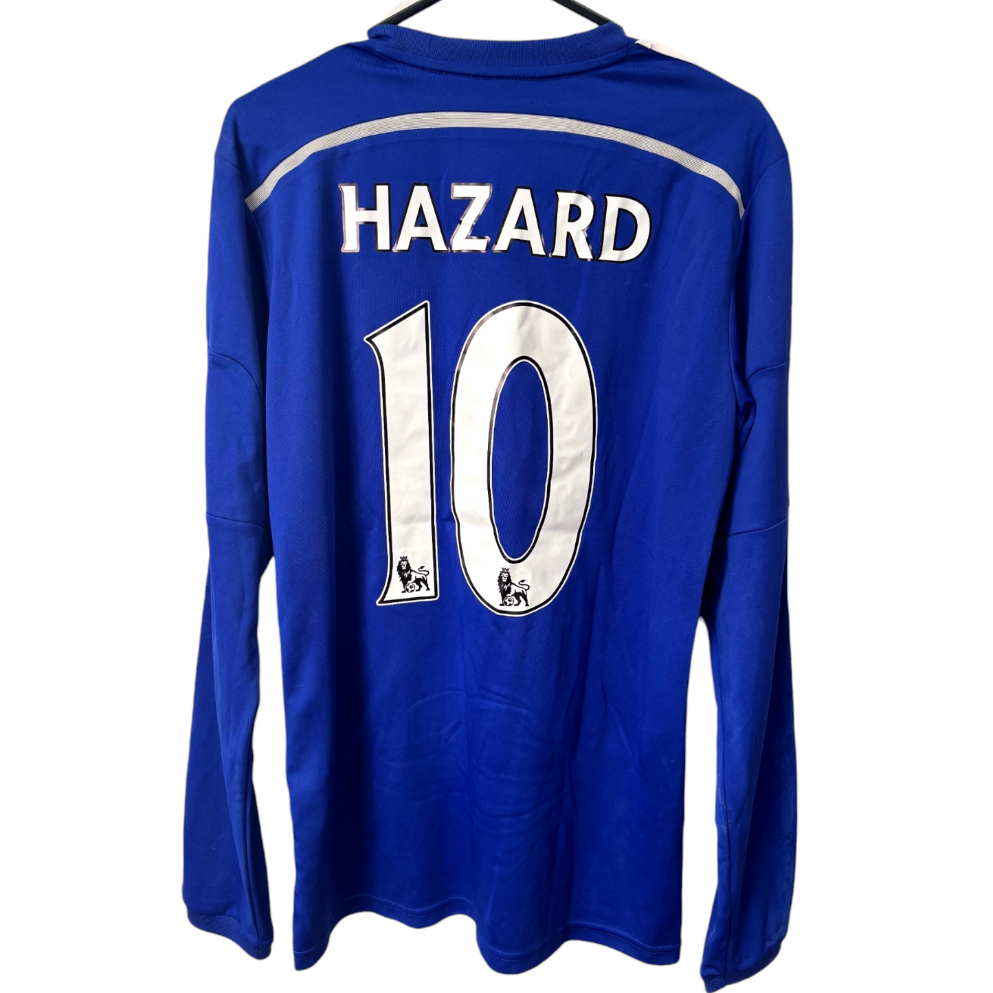 Original Chelsea 2014/15 Home - Hazard #10 Size M (Long Sleeve)