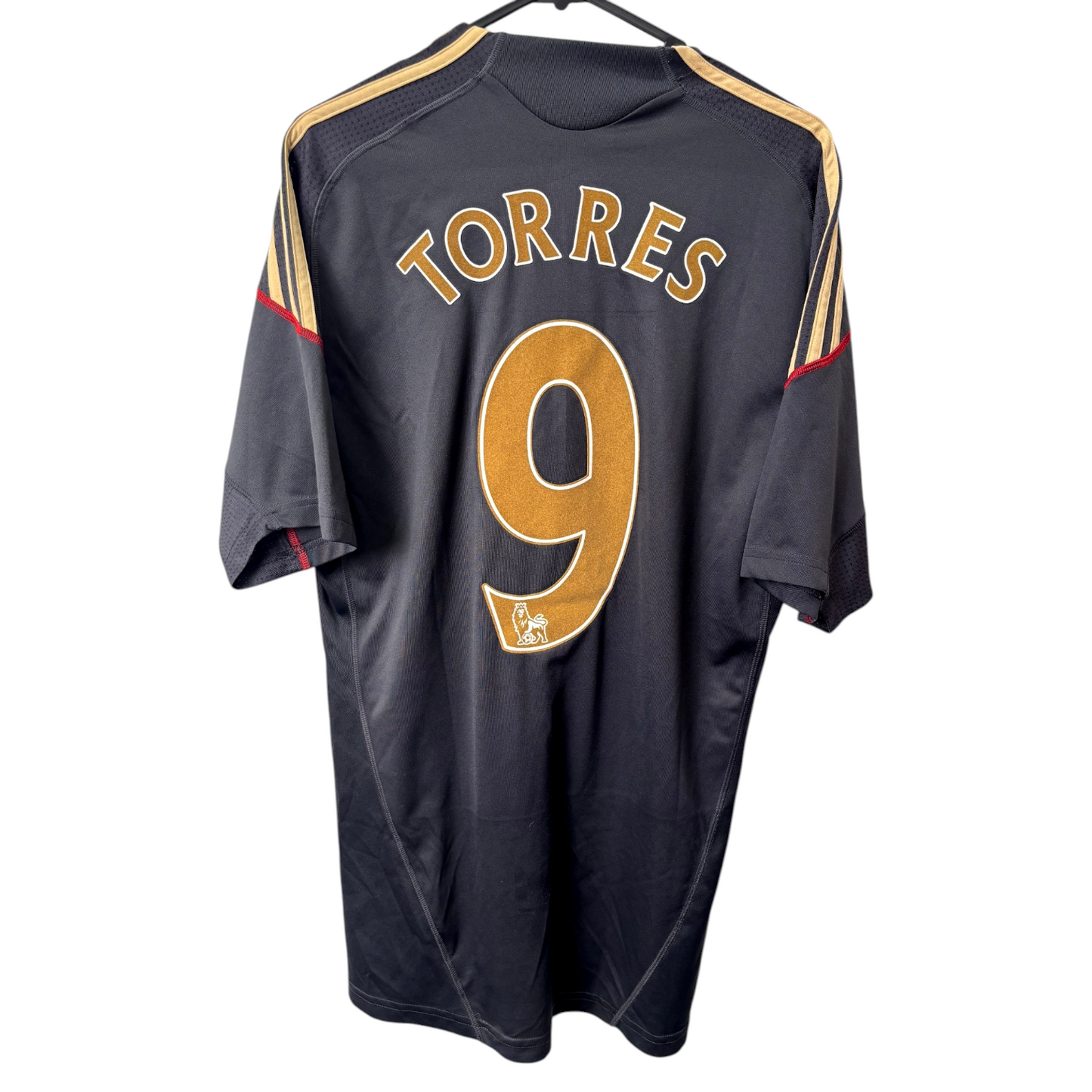 Original Liverpool 2009/10 Away - Torres #9 Size M