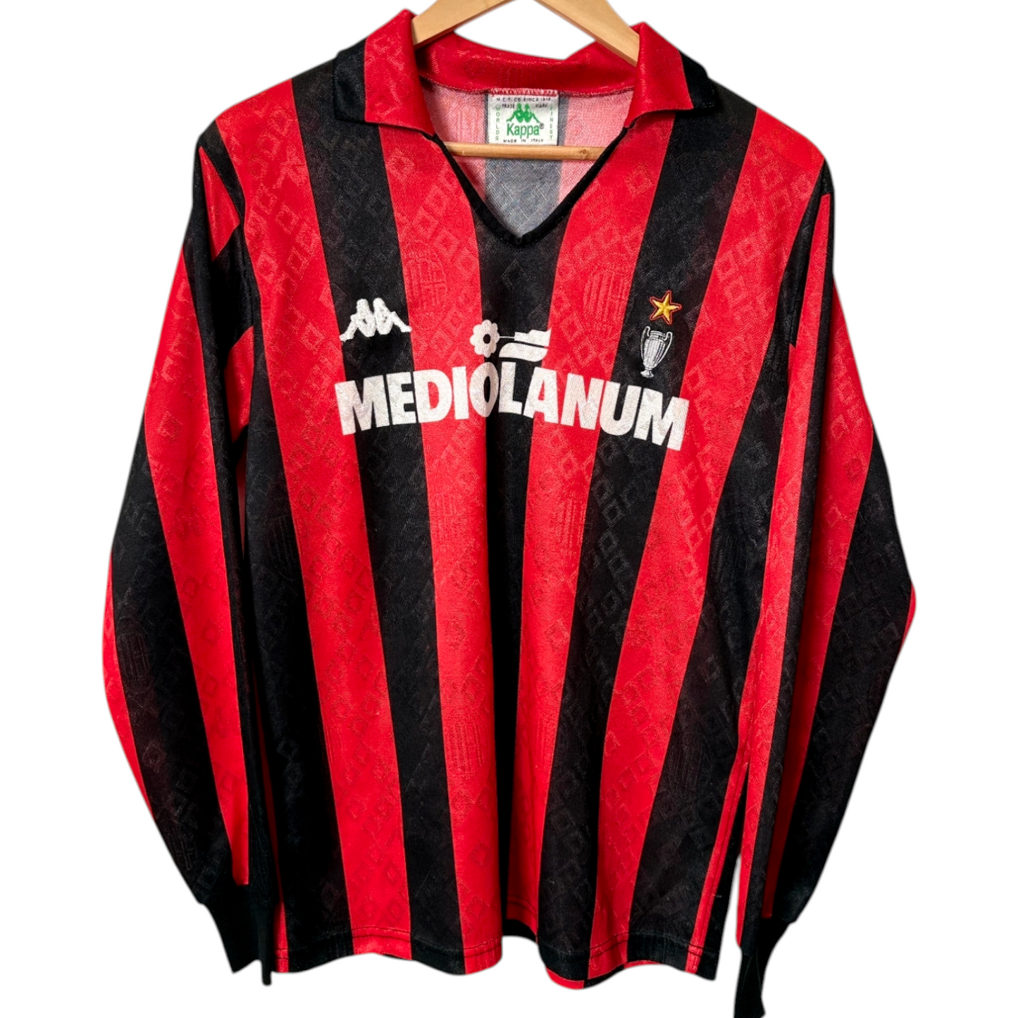 Original AC Milan 1989/90 Home - Size M (Long Sleeve)