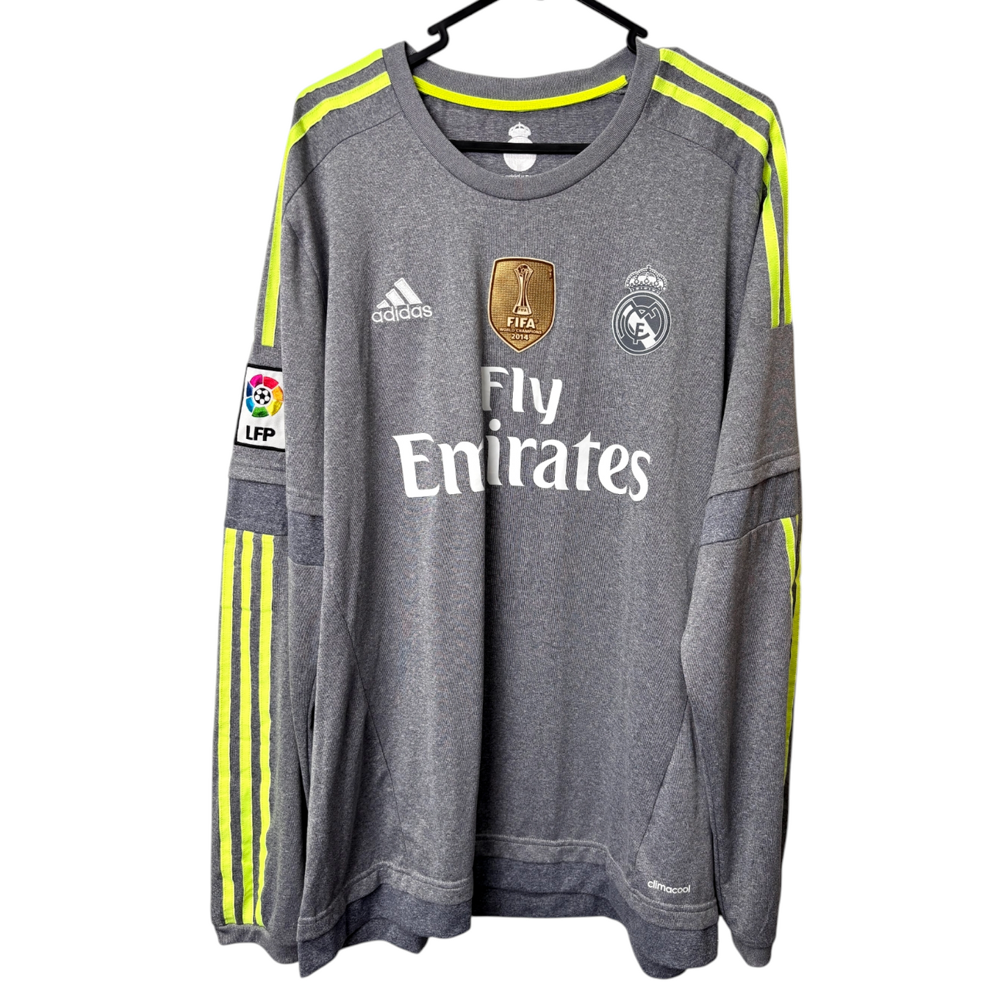 Original Real Madrid 2015/16 Away - Ronaldo #7 Size XL (Long Sleeve)
