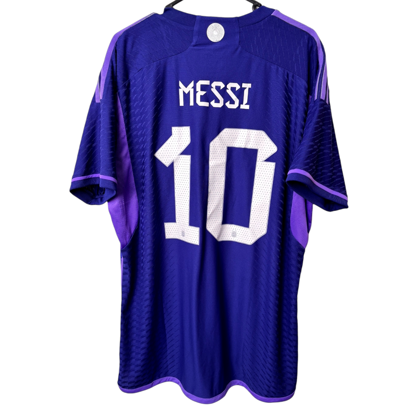 Original Argentina 2022 Away - Messi #10 Size XL (Bnwt) (Player Issue)