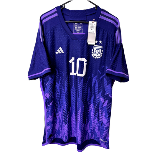 Original Argentina 2022 Away - Messi #10 Size XL (Bnwt) (Player Issue)