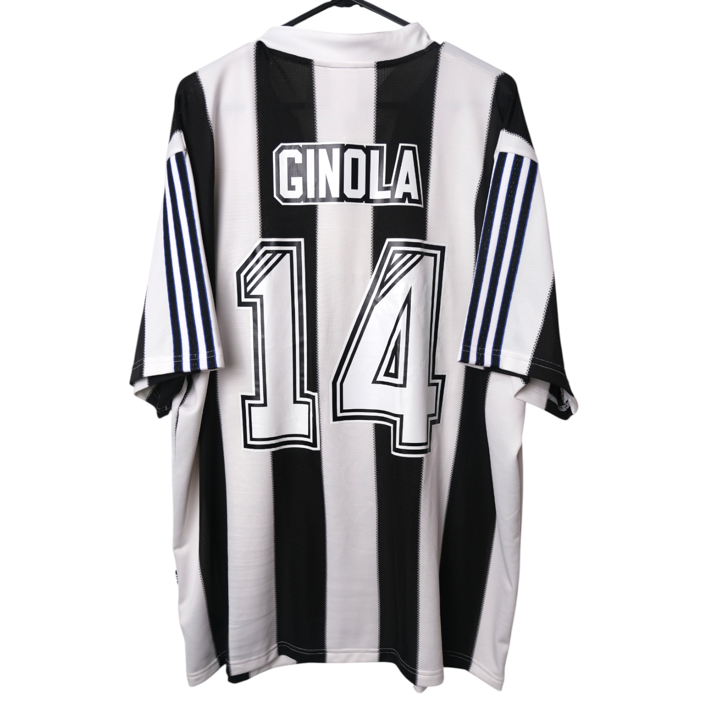 Original Newcastle 1995/97 Home - Ginola #14 Size XL (Reissue)