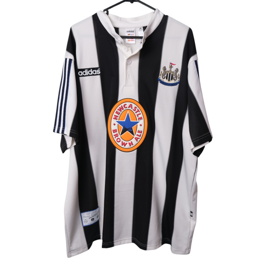 Original Newcastle 1995/97 Home - Ginola #14 Size XL (Reissue)